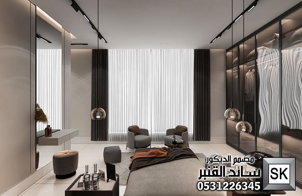 تصميم ديكور داخلي فاخر في جدة