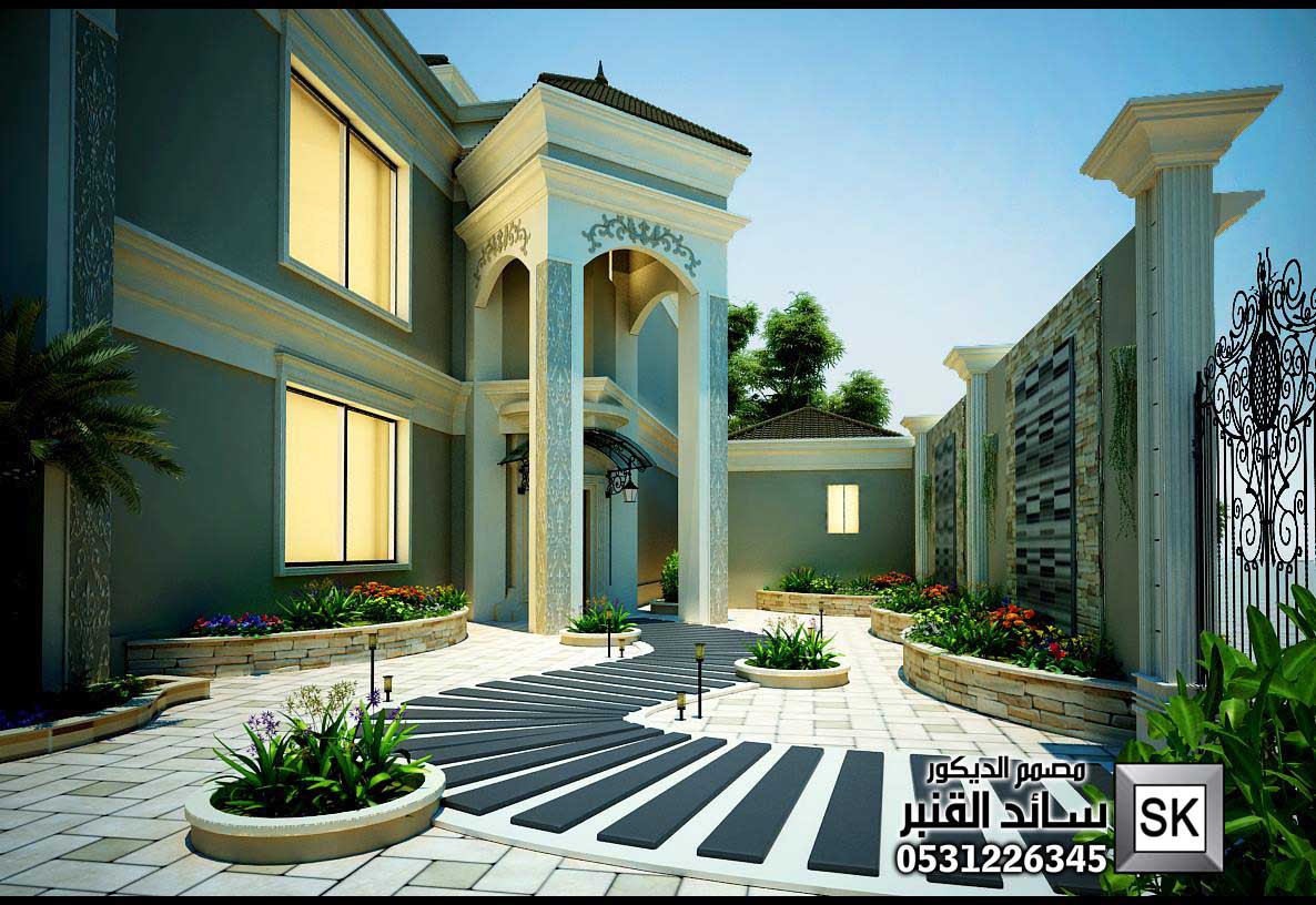 تصميم و تنفيذ لاندسكيب و حدائق منزلية فخمة في الرياض
