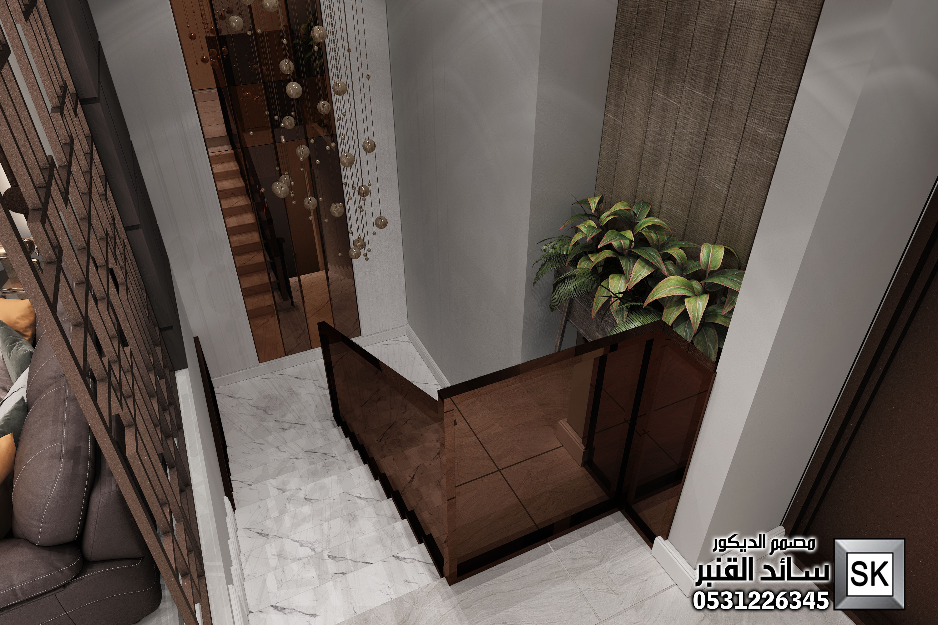 تصميم ديكور داخلي  مجلس رجال في الرياض