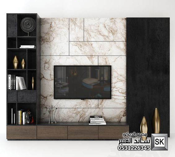 جدران تلفاز فخمة 2025 في السعودية