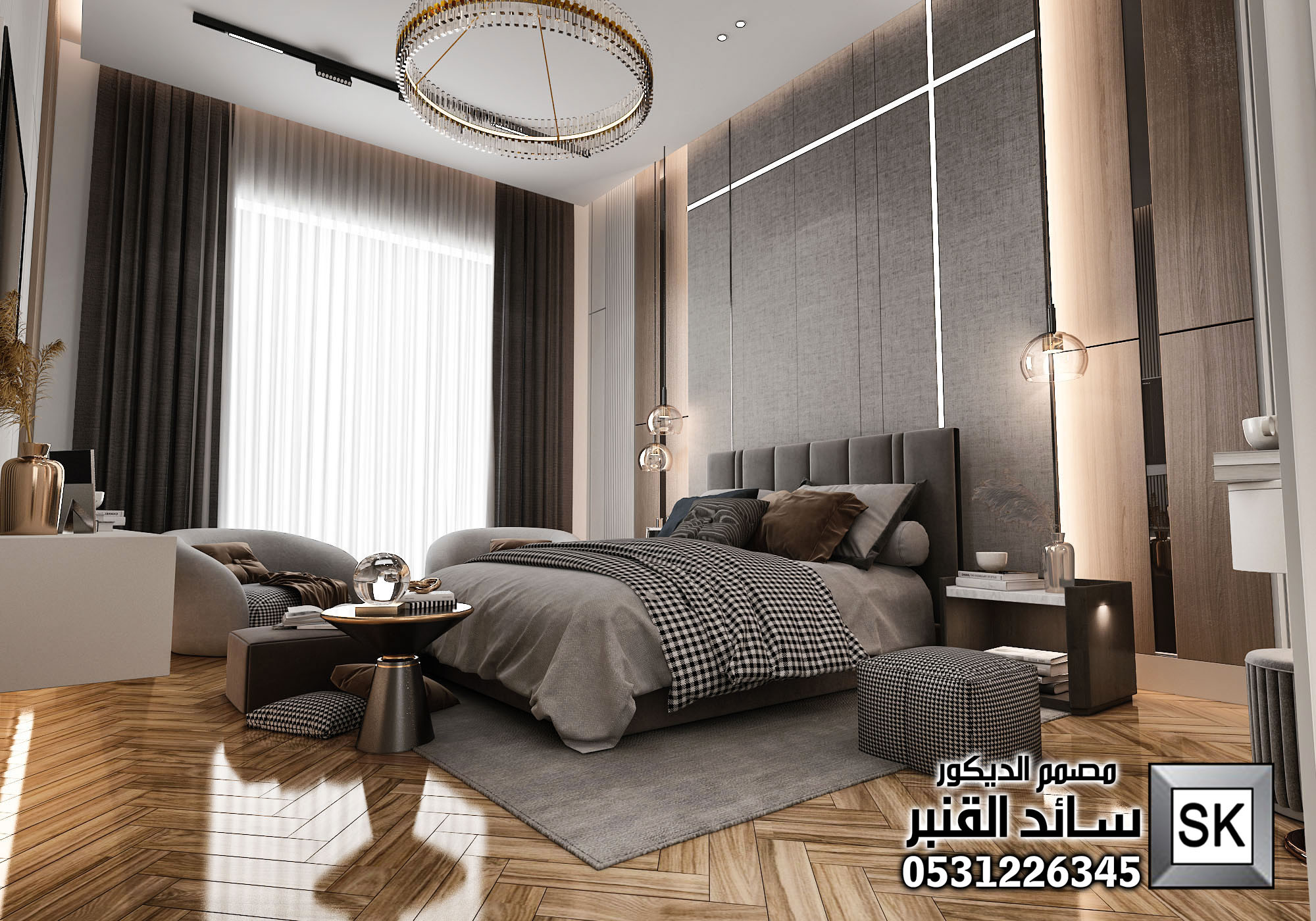 تصميم و تنفيذ لاندسكيب شاليهات و إستراحات فخمة في الرياض
