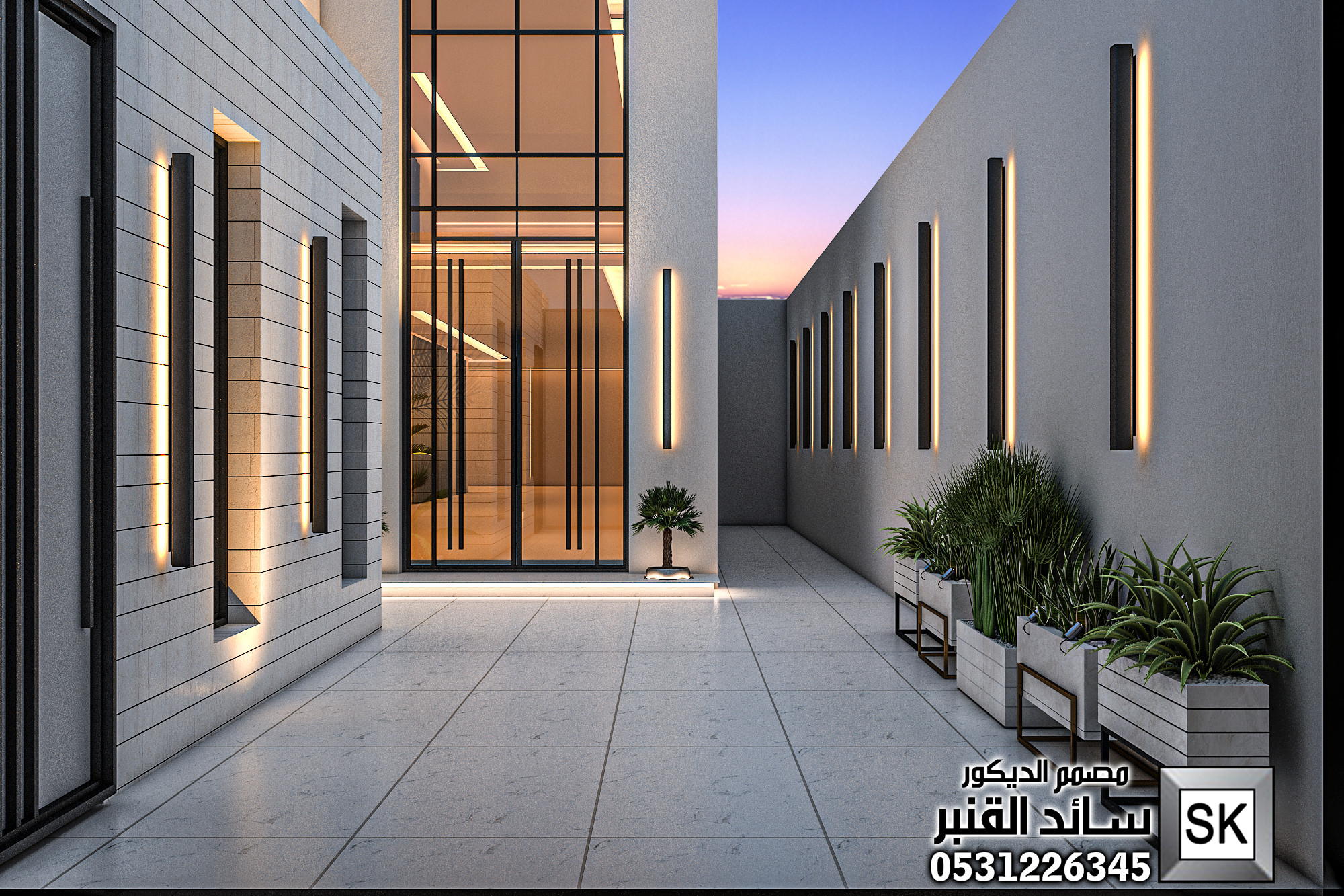 تنسيق حدائق منزلية في السعودية