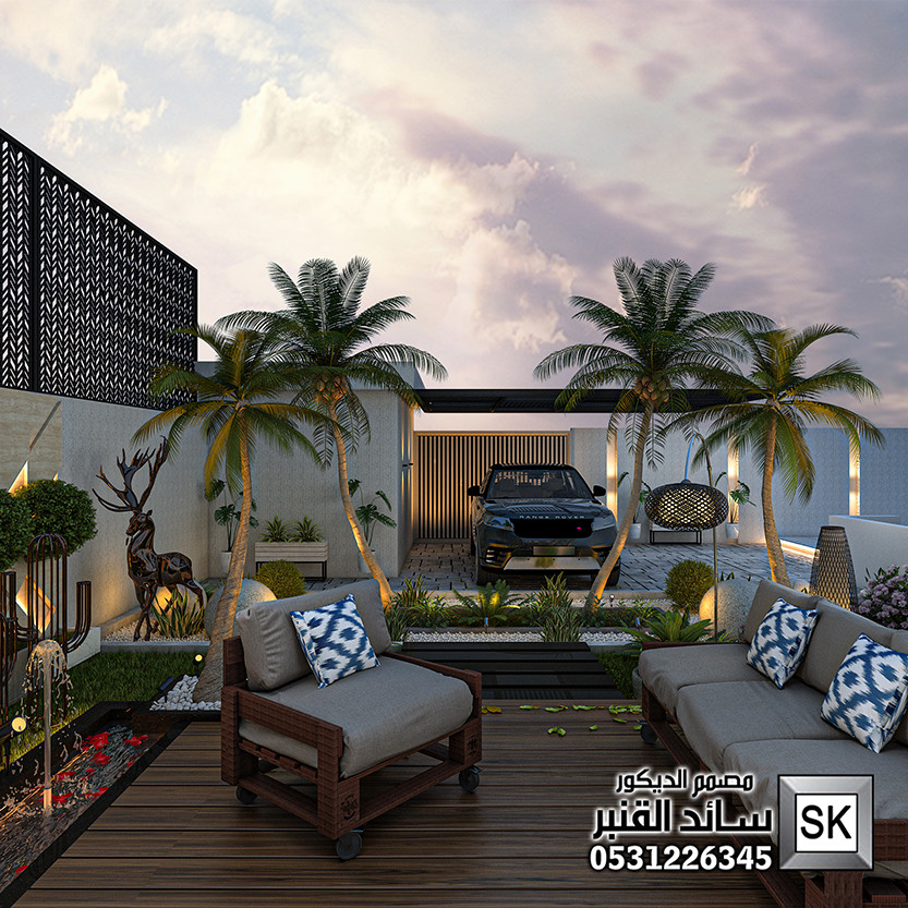 تصميم و تنفيذ  حدائق منزلية في الرياض