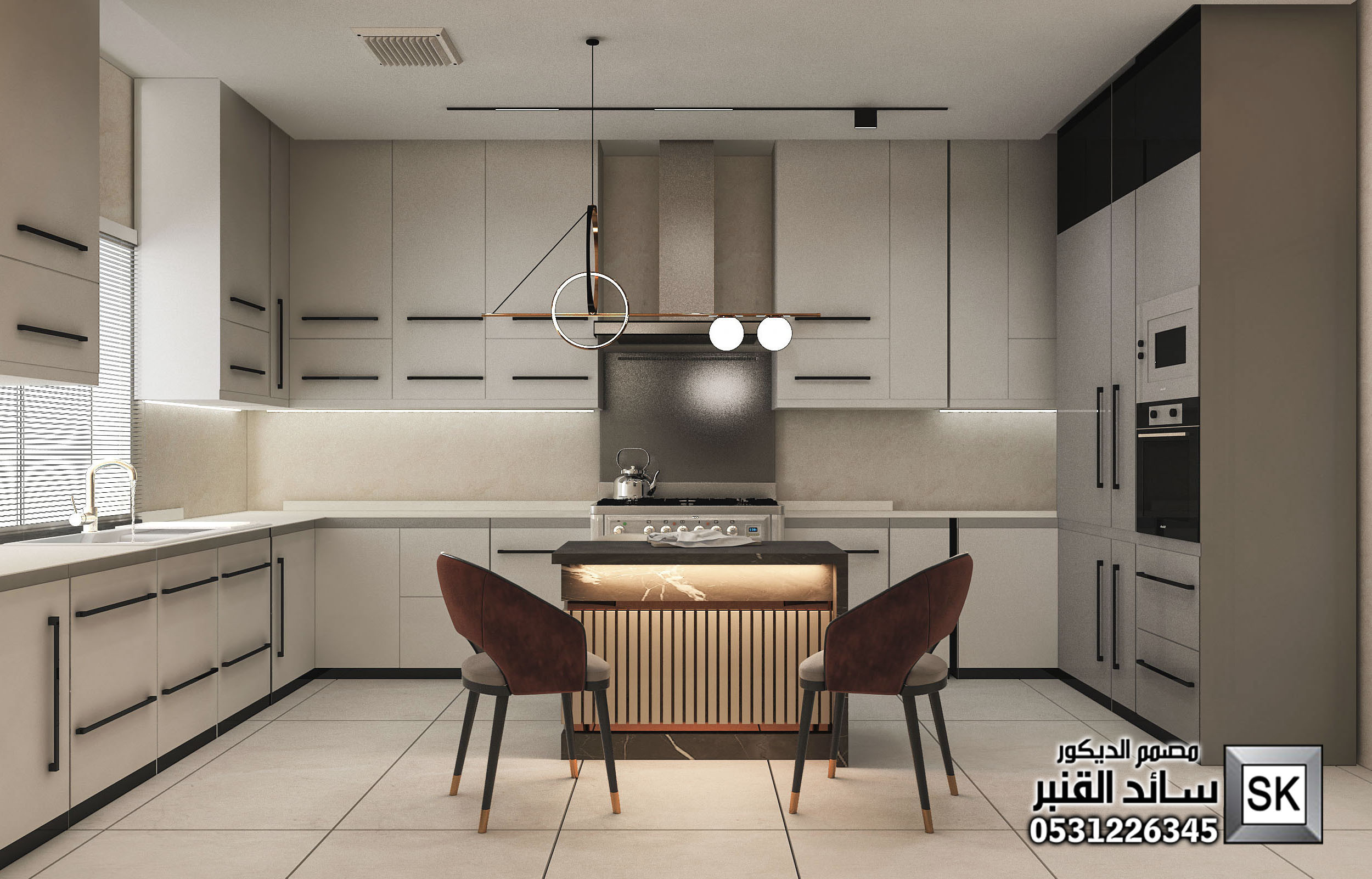تصميم و تنفيذ ديكور داخلي مودرن بإسعار مذهلة في السعودية
