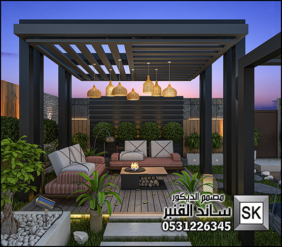 تصميم و تشطيب شاليهات و إستراحات في الرياض