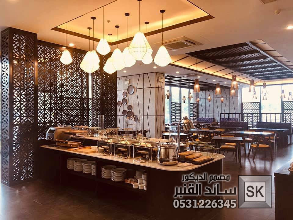 تصميم مطاعم و كافيهات و محلات شاهي و كافتريا في الرياض