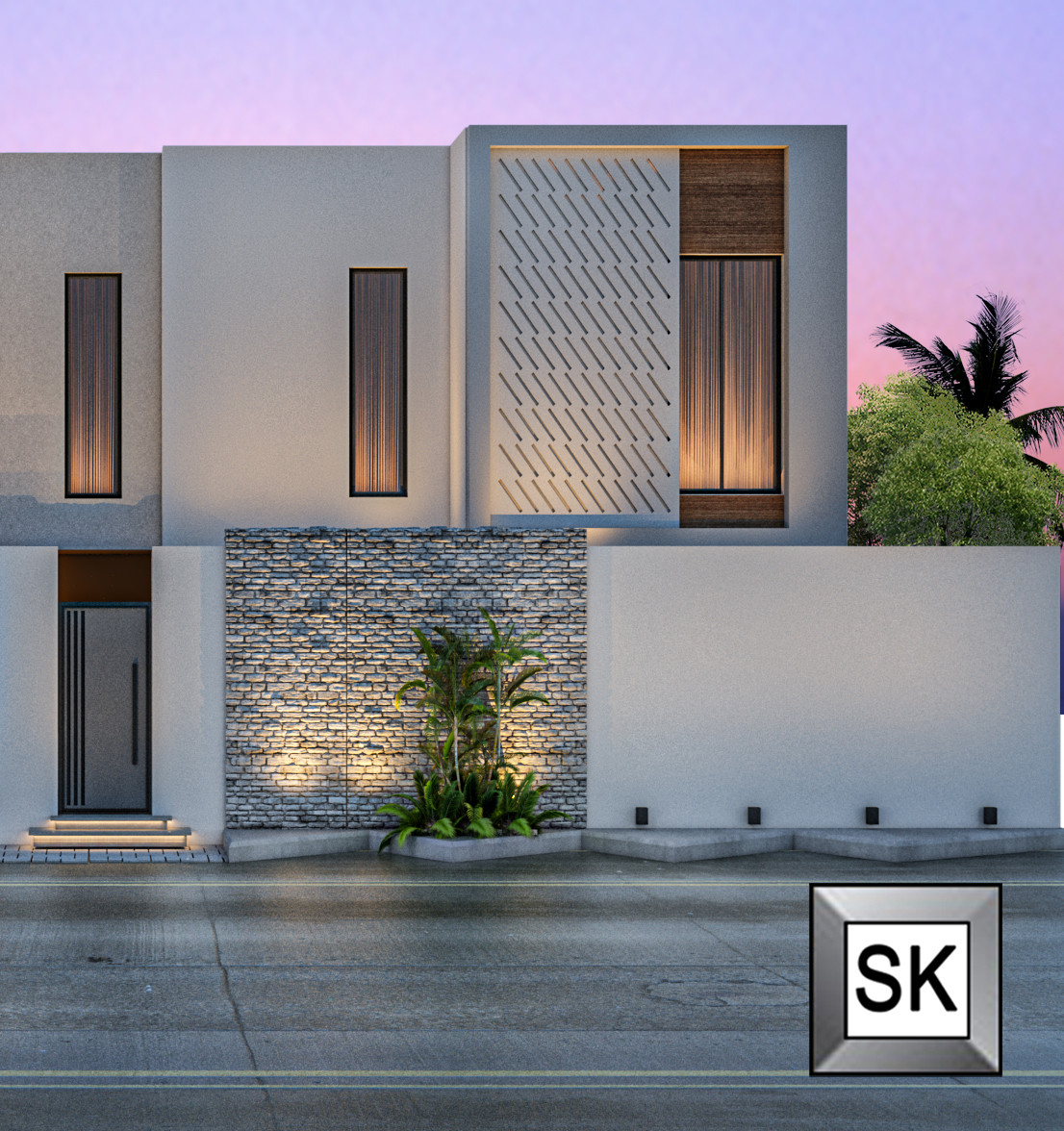 تصميم و تنفيذ تاون هاوس على الكود السلماني في الرياض