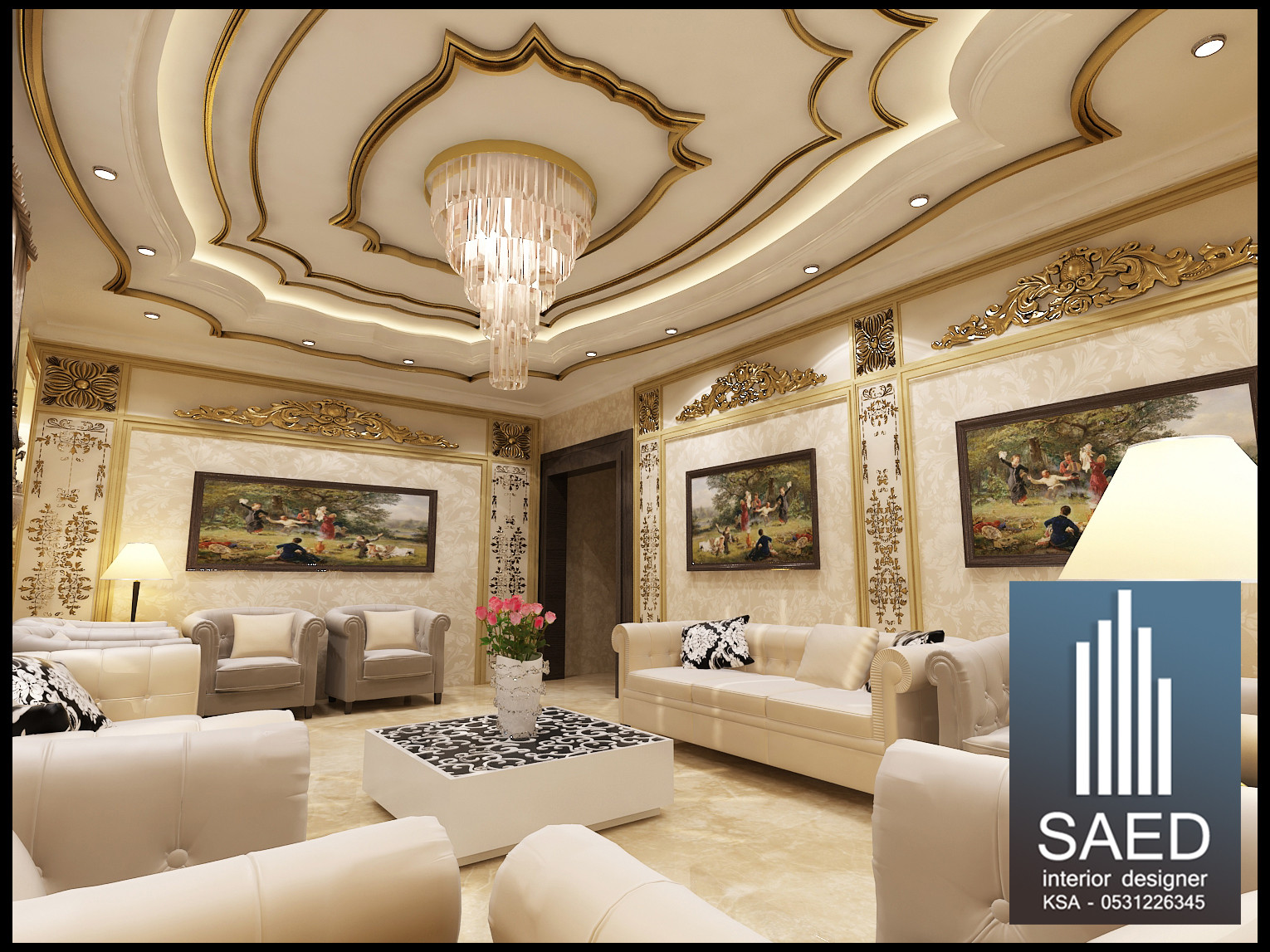 مصمم ديكور محترف في الرياض