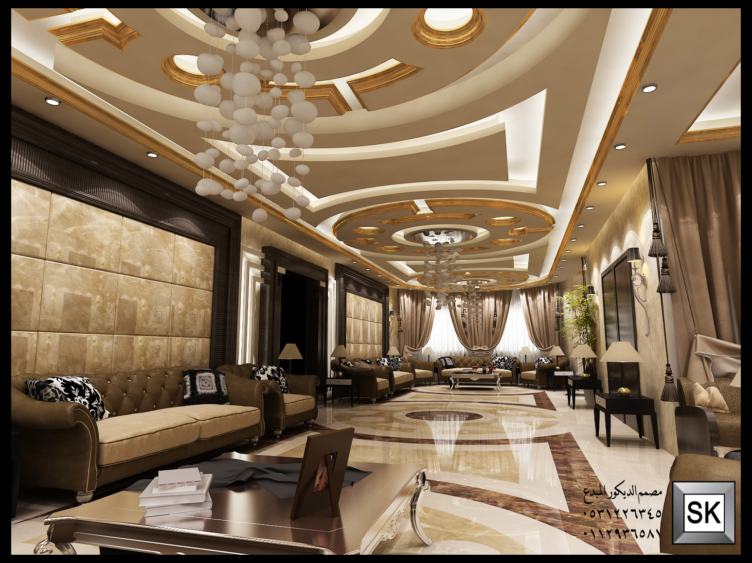 مصمم ديكور محترف في الرياض