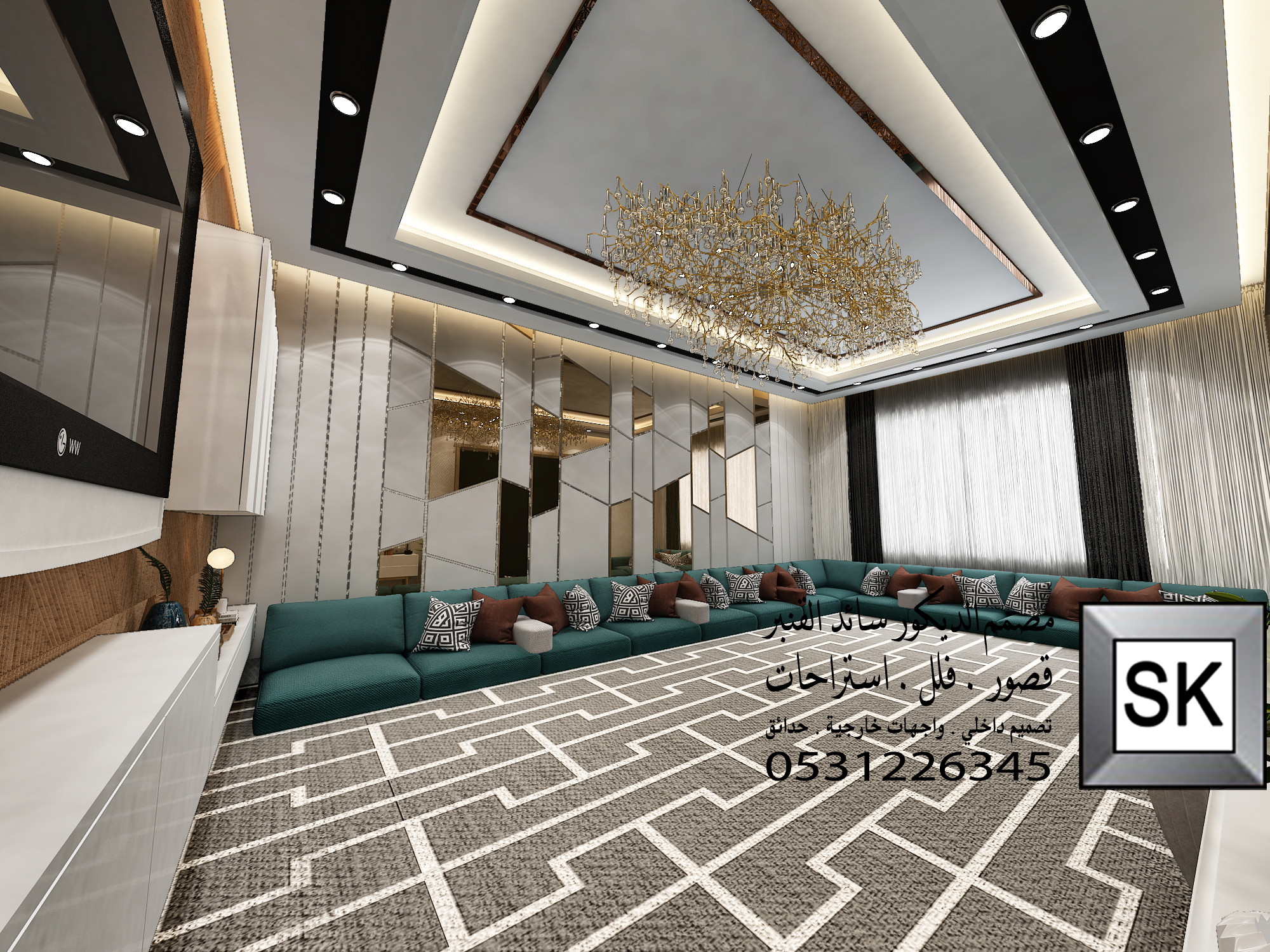 مصمم ديكورات محترف في الرياض