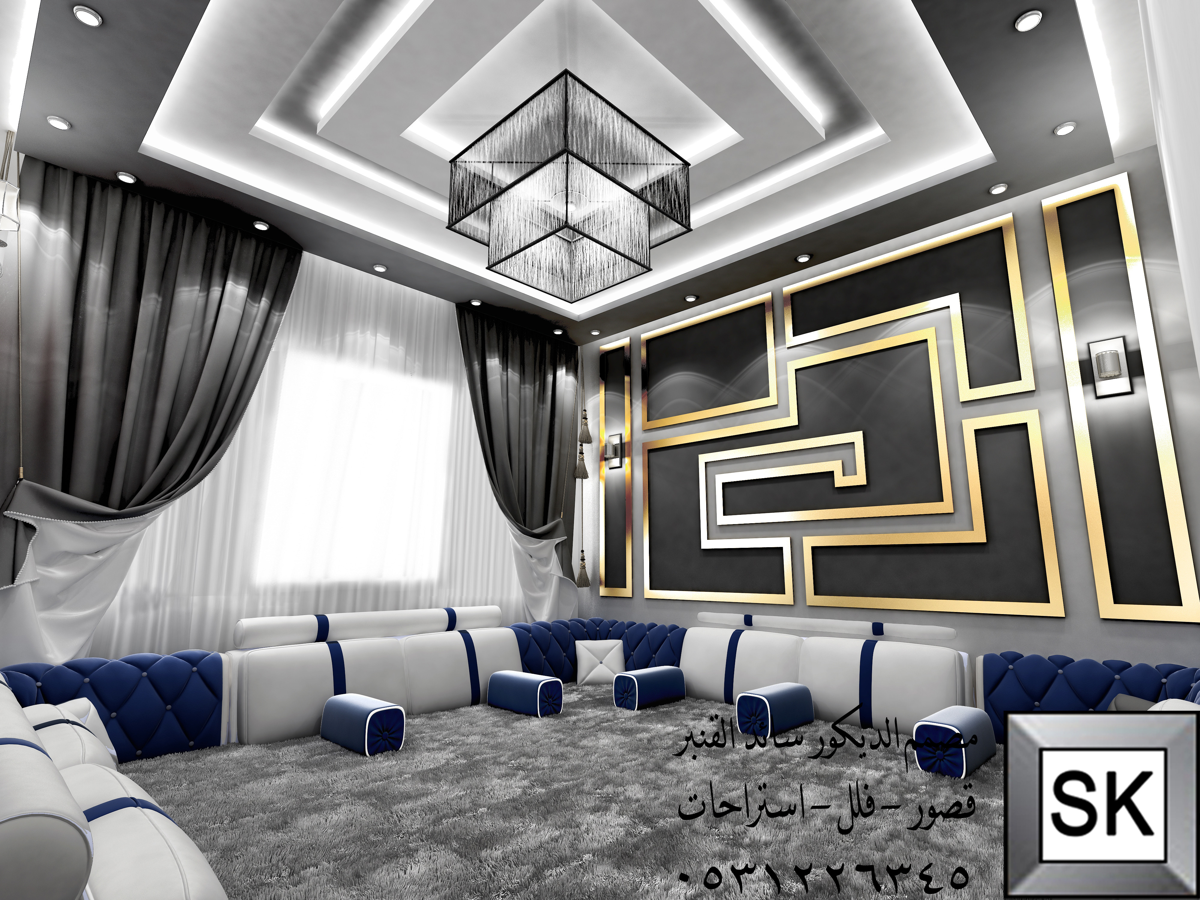 مصمم ديكورات محترف في الرياض