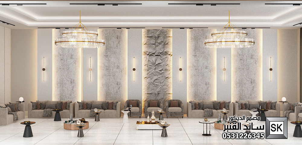 تصميم و تنفيذ ديكور مجالس رجال في الرياض