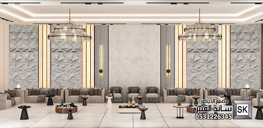 تصميم و تشطيب مجالس رجال في الرياض