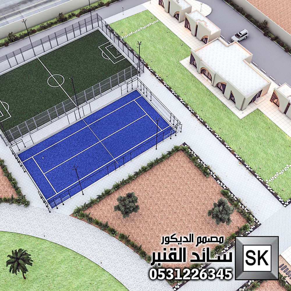 مصمم لاندسكيب مزارع محترف في القصيم