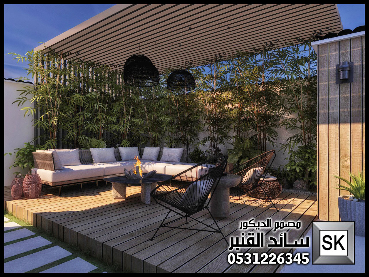 مصمم لاندسكيب سائد القنبر 0531226345