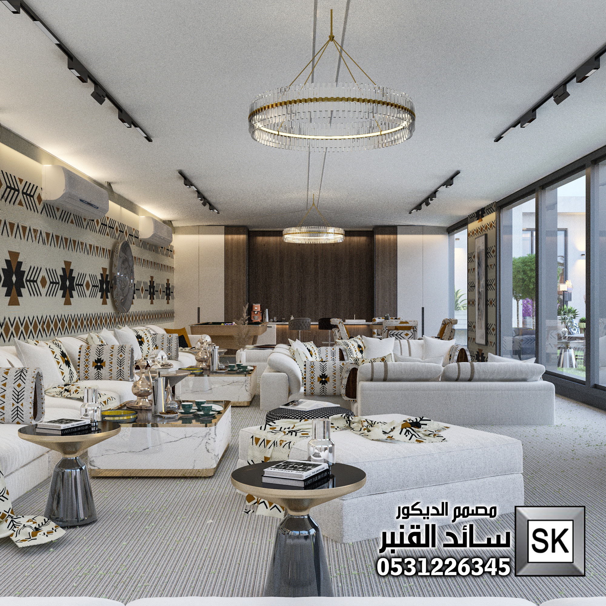 لاندسكيب إستراحات من أعمال المصمم سائد القنبر 0531226345