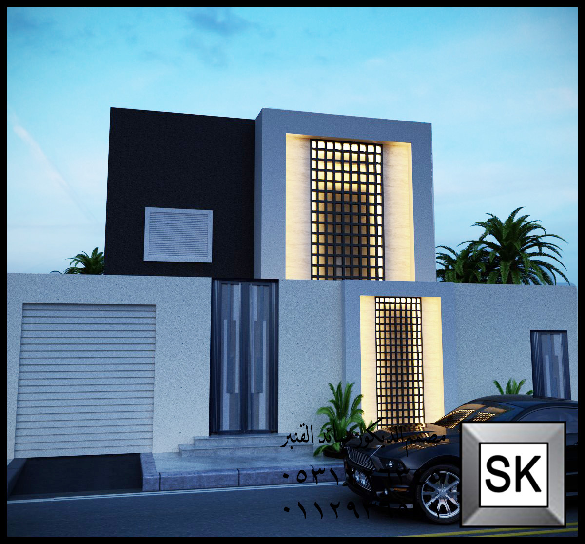 مصمم واجهات خارجية في السعودية  سائد القنبر 0531226345