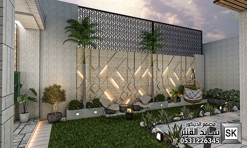 مصمم الحدائق المنزلية في الرياض سائد القنبر 0531226345