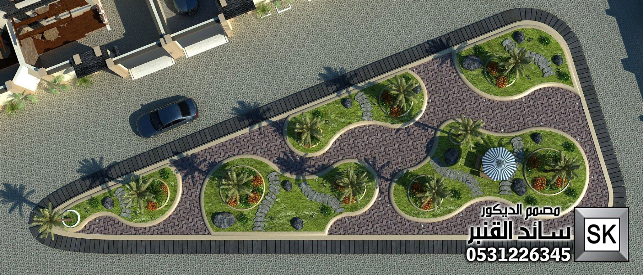 مصمم منتجعات فخمة في السعودية سائد القنبر 0531226345