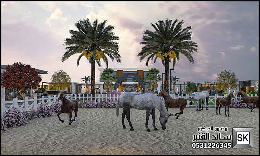 مصمم مزارع و لاندسكيب في الرياض سائد القنبر 0531226345