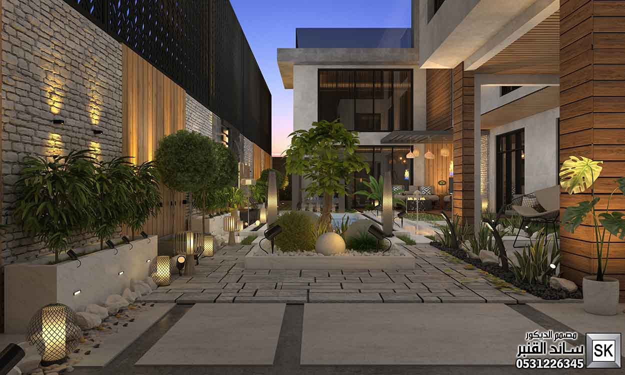 مصمم الاندسكيب في الرياض سائد القنبر 0531226345