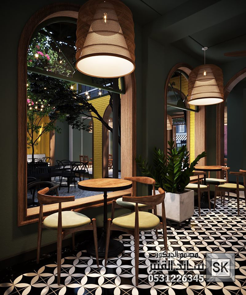 مصمم كافيهات و مطاعم و محلات شاهي في الرياض