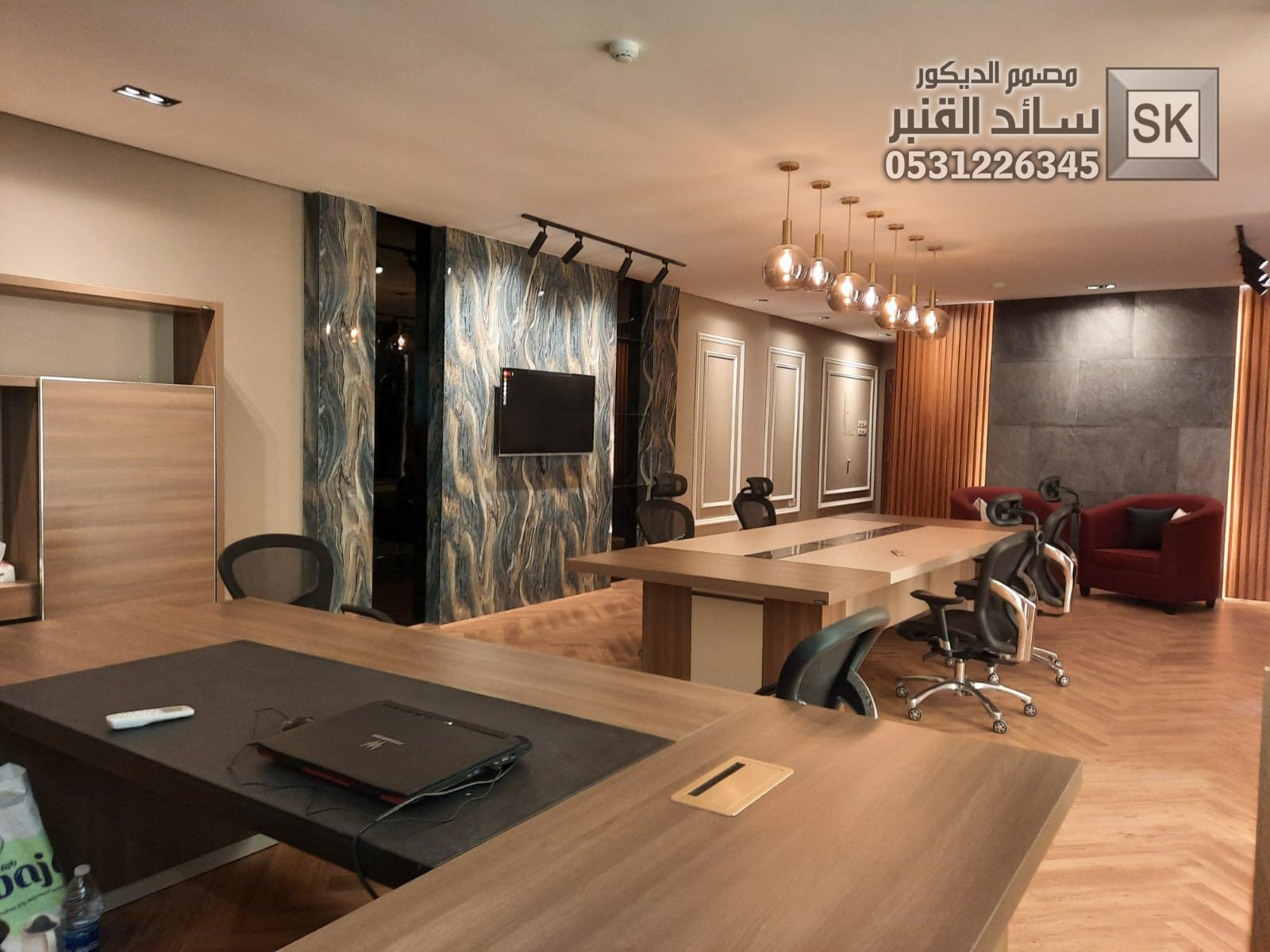 تصميم و تنفيذ مكاتب محامات فخمة في الرياض