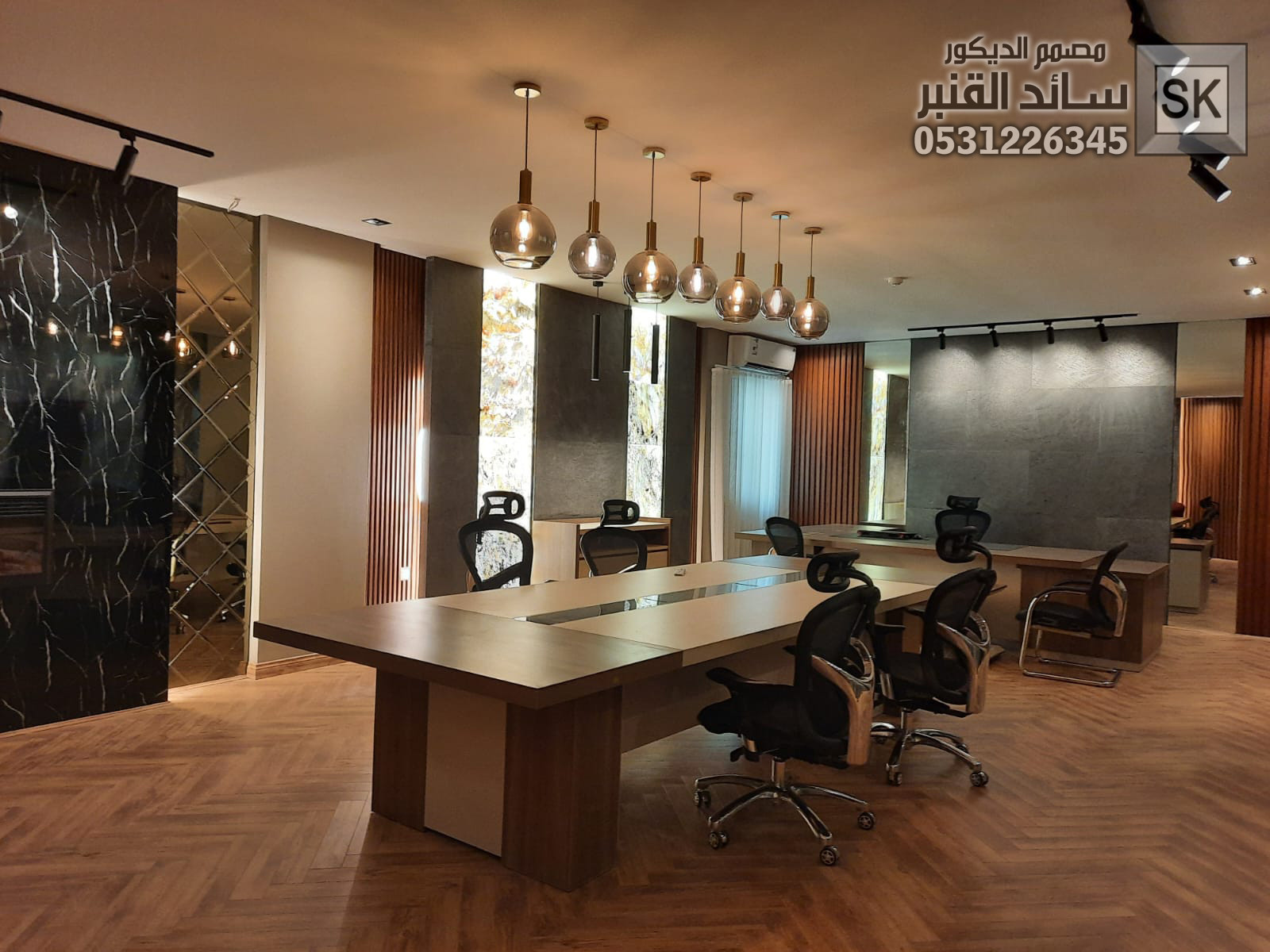 تصميم و تنفيذ مكاتب محامات فخمة في الرياض