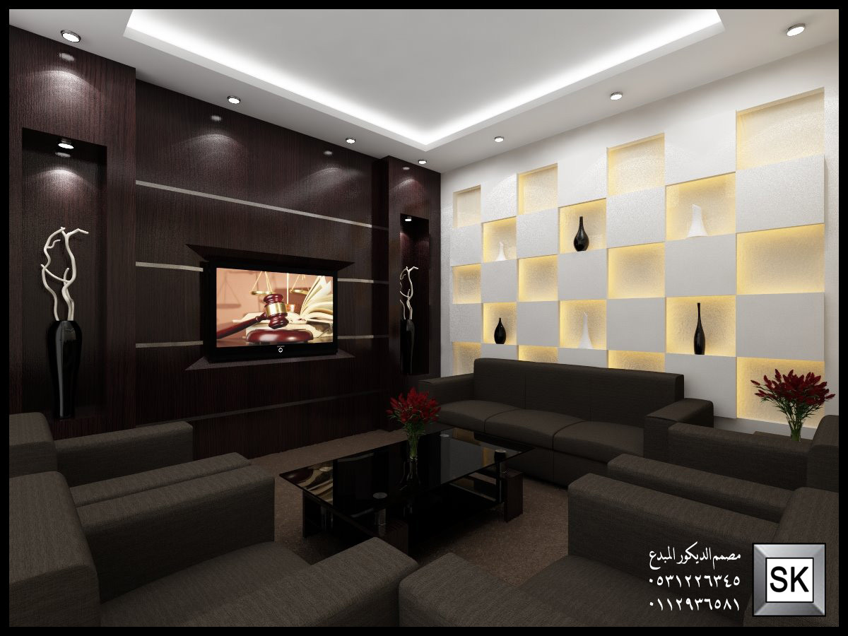 تصميم و تنفيذ ديكور مكاتب للشركات و المؤسسات الفخمة في الرياض