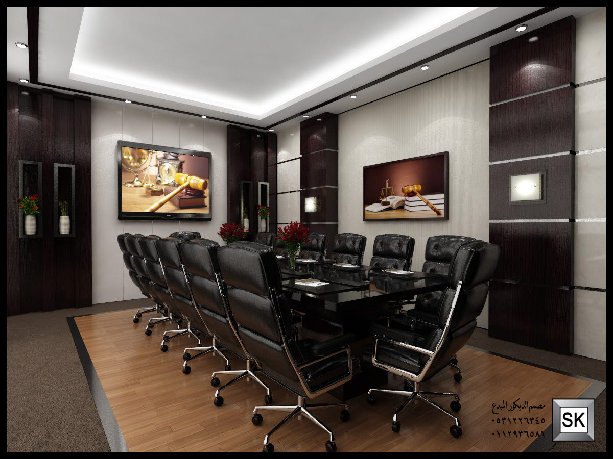 تصميم و تنفيذ ديكور مكاتب للشركات و المؤسسات الفخمة في الرياض