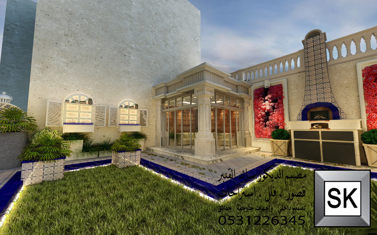 مصمم حدائق محترف في السعودية 0531226345