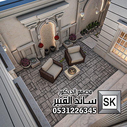 مصمم حدائق مبدع في الرياض 0531226345