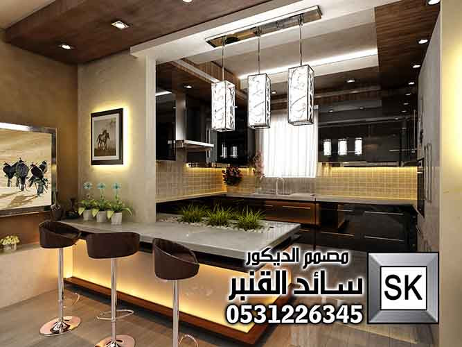 تصميم و تنفيذ ديكور داخلي مسبح داخلي فاخر و بيسمنت مميز في الرياض