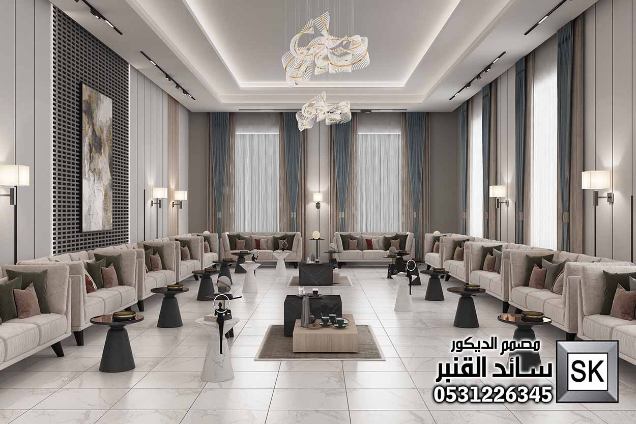 مصمم ديكور مجالس رجال محترف في الرياض