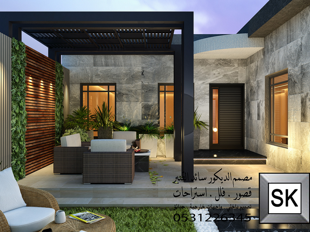 مصمم حدائق إستراحات في السعودية