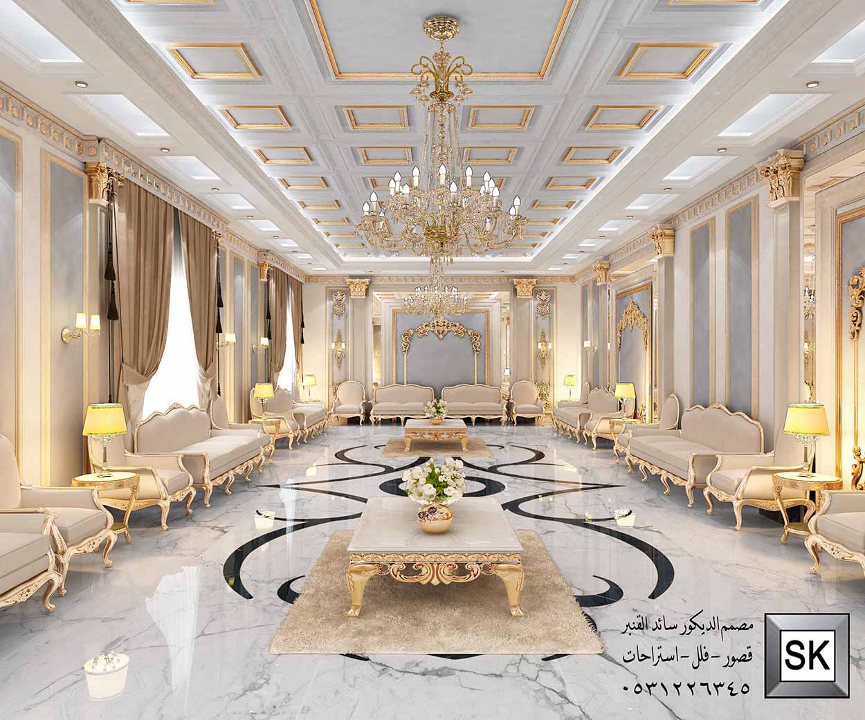 قصور كلاسيك من أبداعات المهندس سائد القنبر