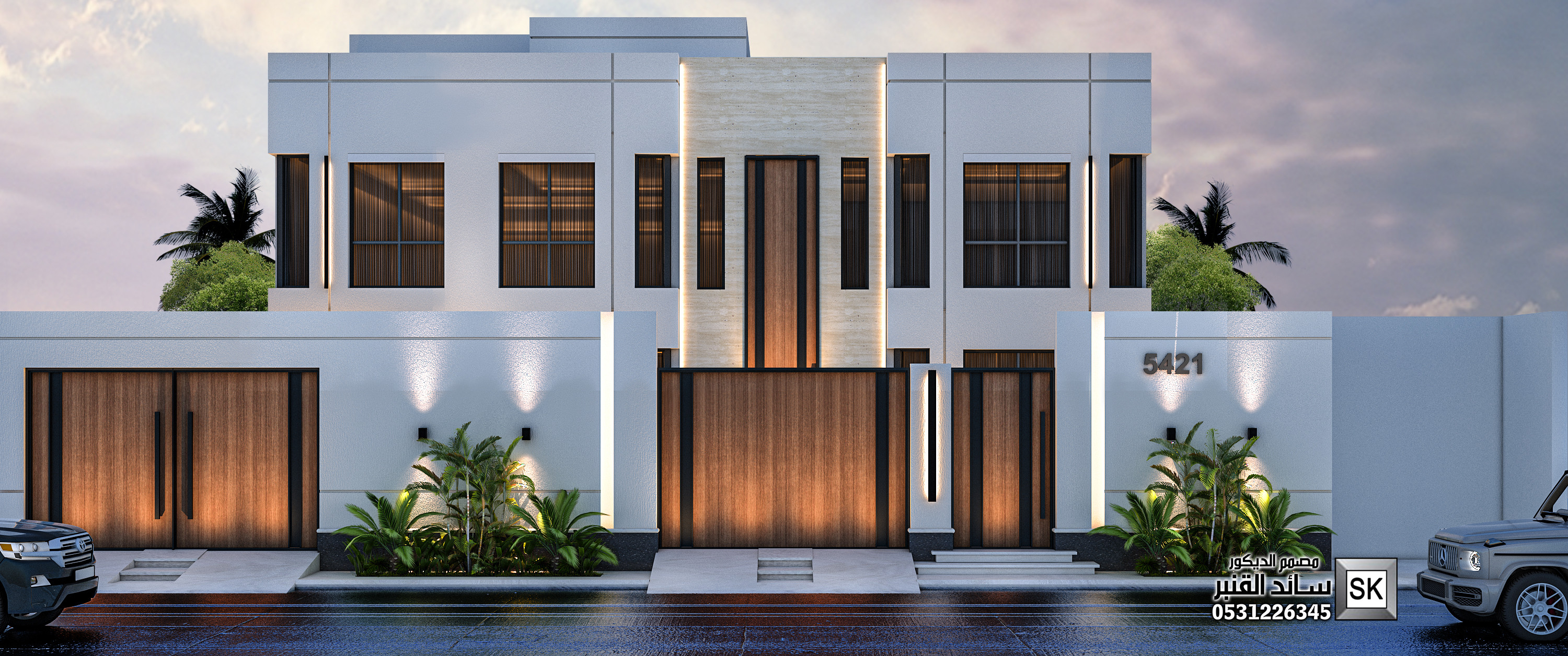 مصمم واجهة خارجية محترف في الدمام