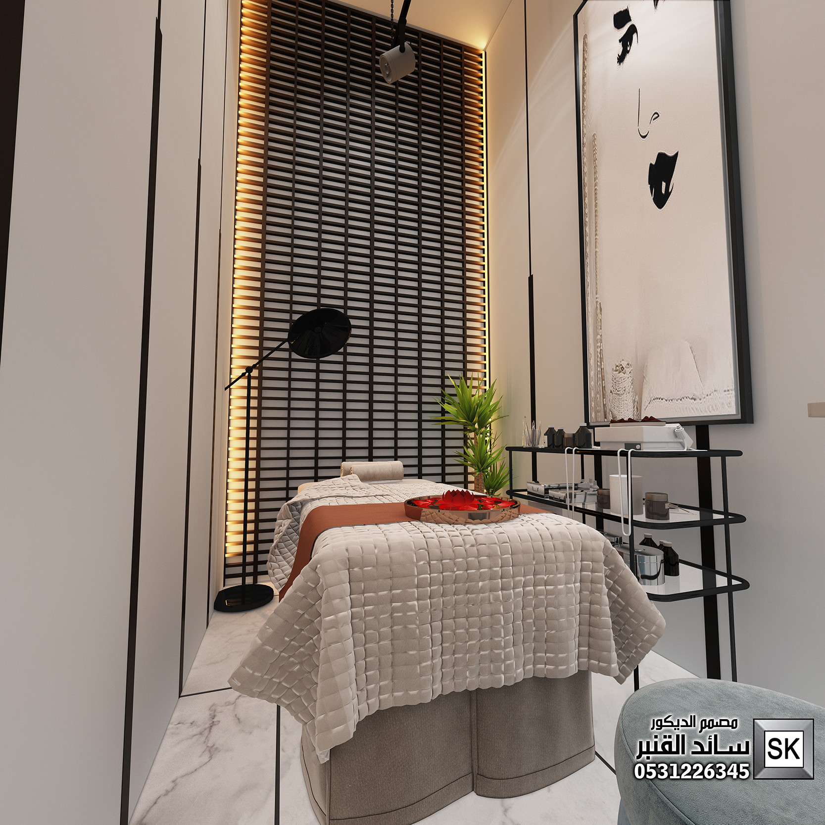 مركز تجميل و سبا و حمام مغربي فاخر في السعودبة