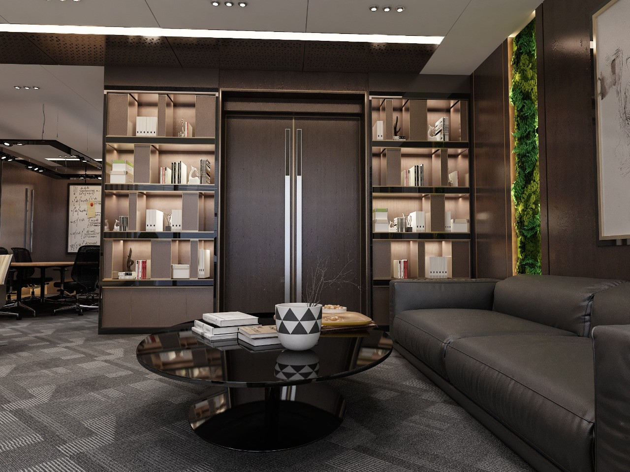 تصميم و تشطيب مكاتب و غرف إجتماعات فندقية فخمة في الرياض