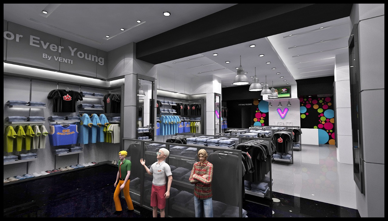 تصميم و تشطيب محلات تجارية فخمة في الرياض