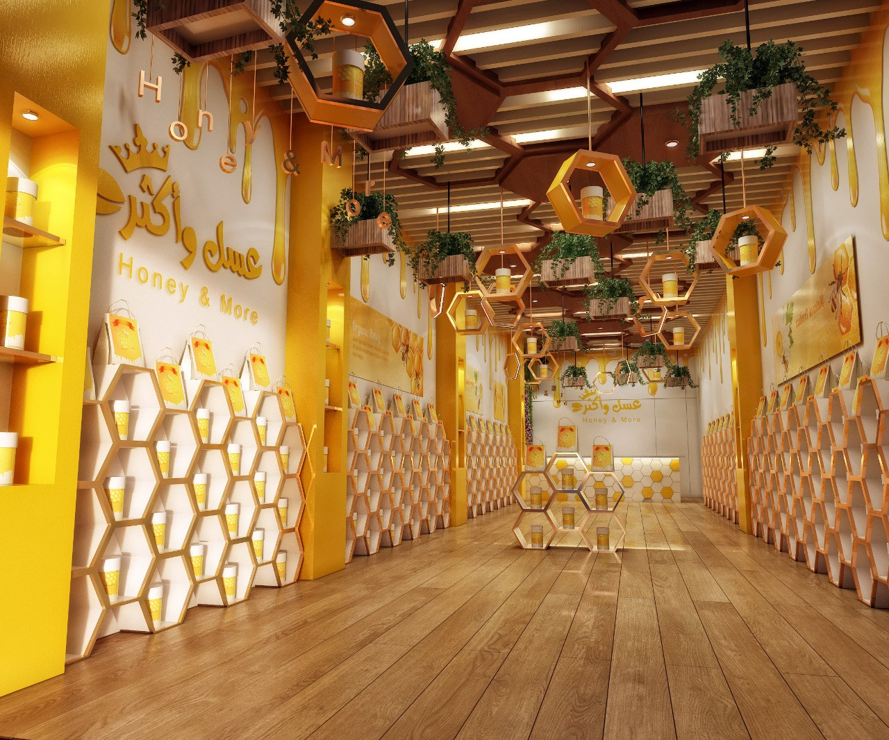 تصميم و تشطيب محلات تجارية فخمة في الرياض