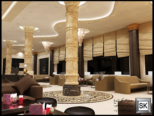 تصميم و تشطيب أجنحة فندفية فخمة في السعودبة
