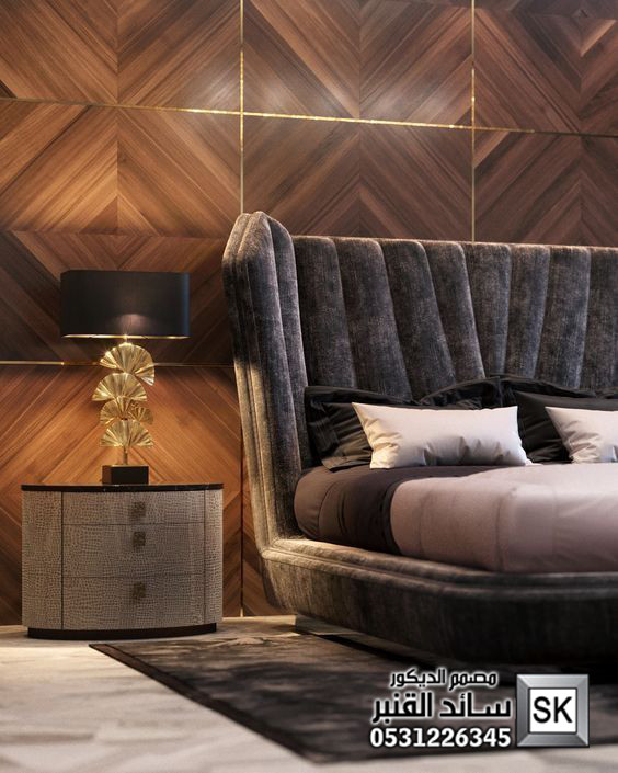 ديكور داخلي غرف نوم رئيسية فندقية في السعودية