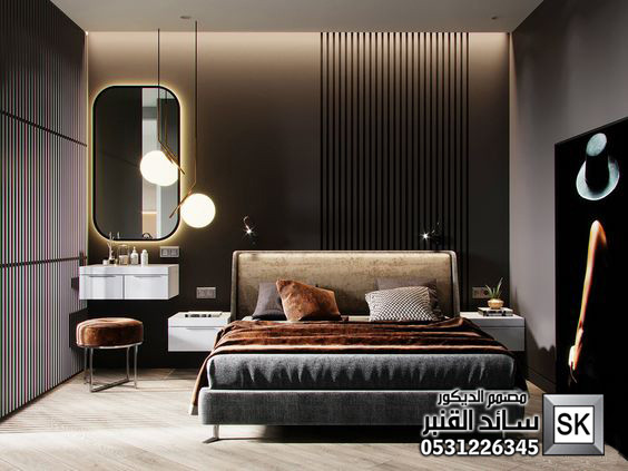 مصمم ديكور غرف نوم فندقية محترف في السعودية