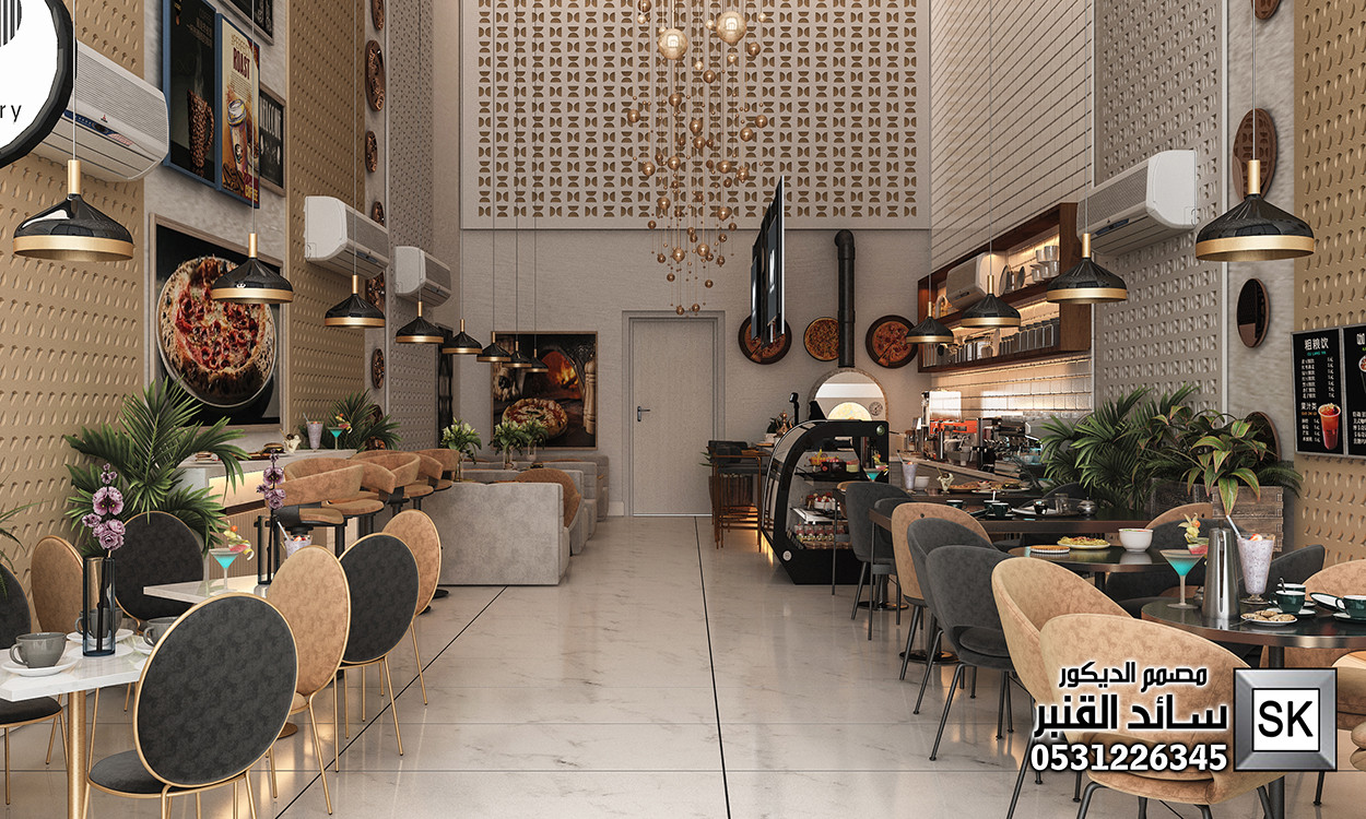 تصميم واجهات محلات و مطاعم في السعودية