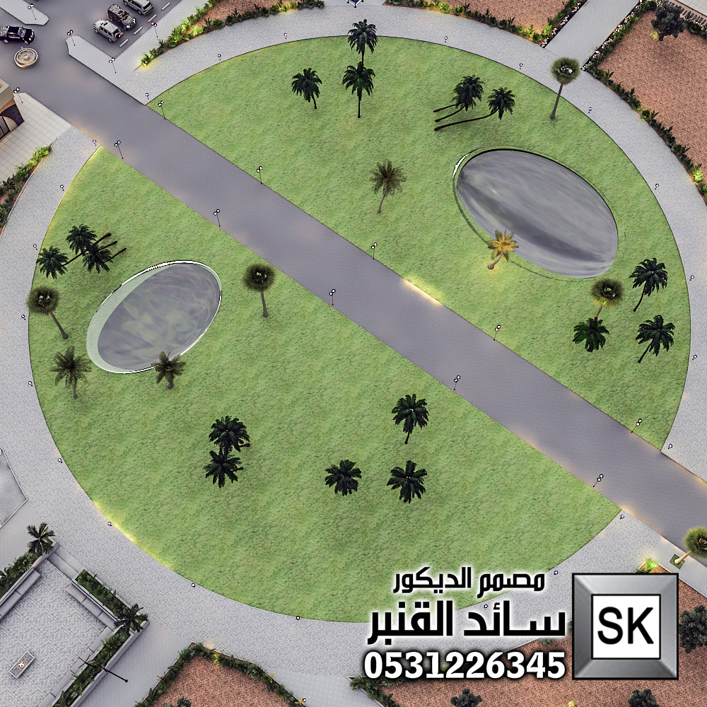 مصمم لاندسكيب مزارع محترف في الرياض