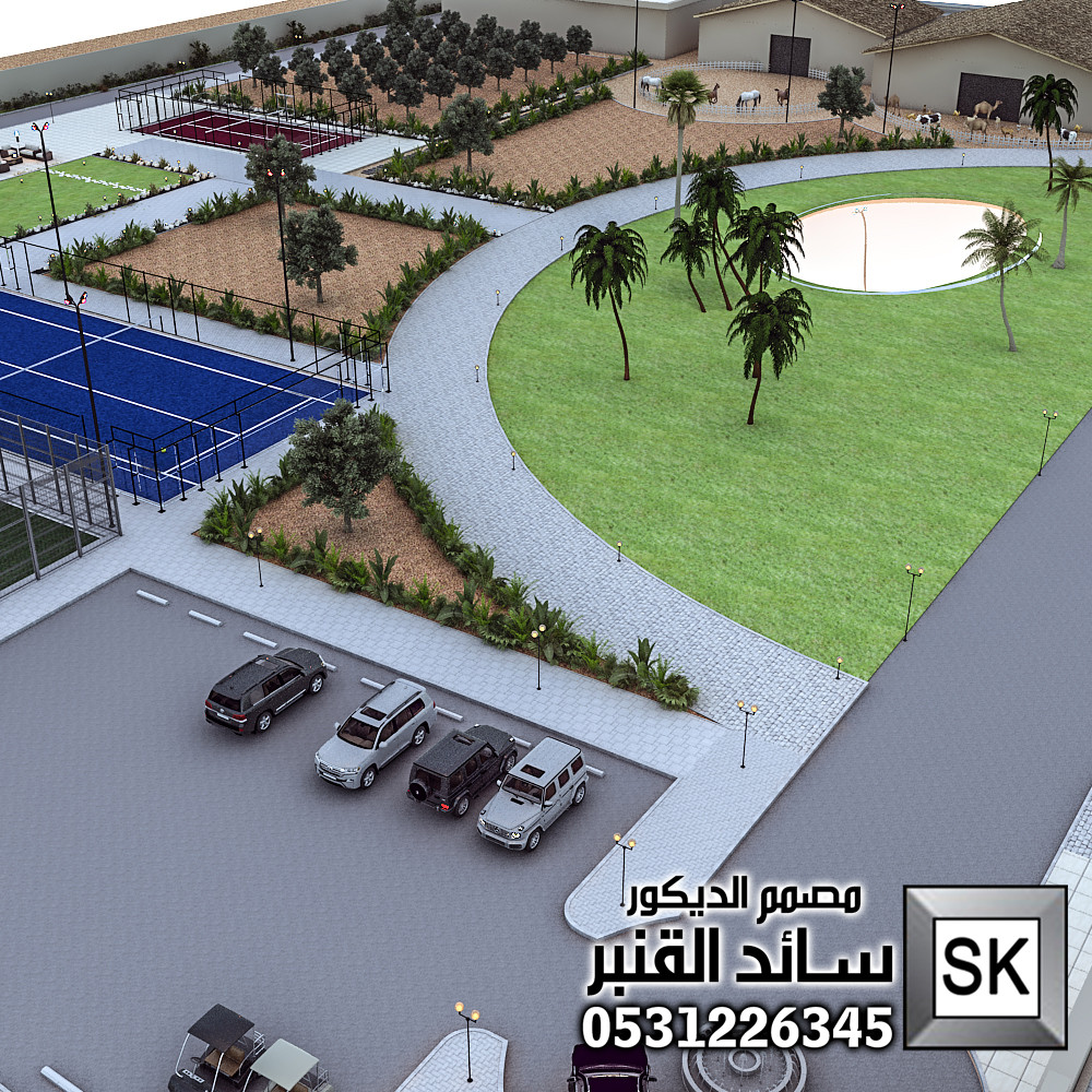 مصمم مزارع محترف في الرياض