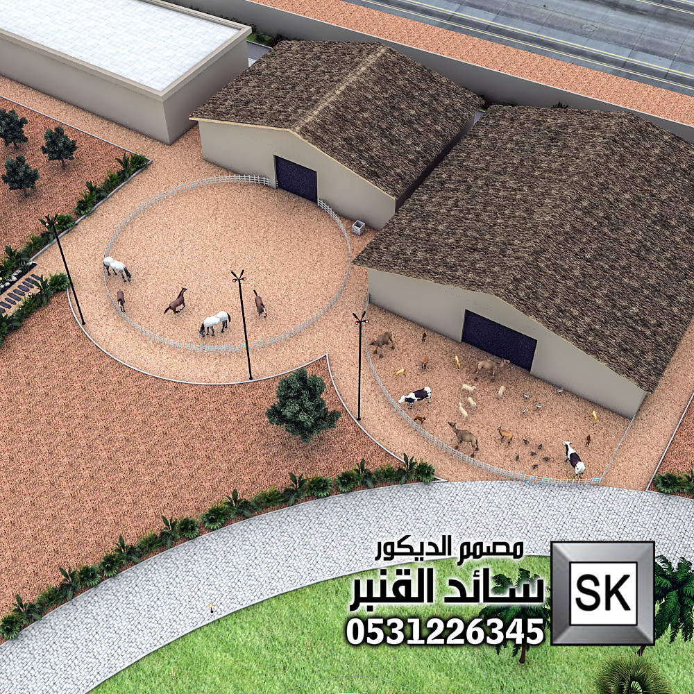 مصمم مزارع محترف في الرياض