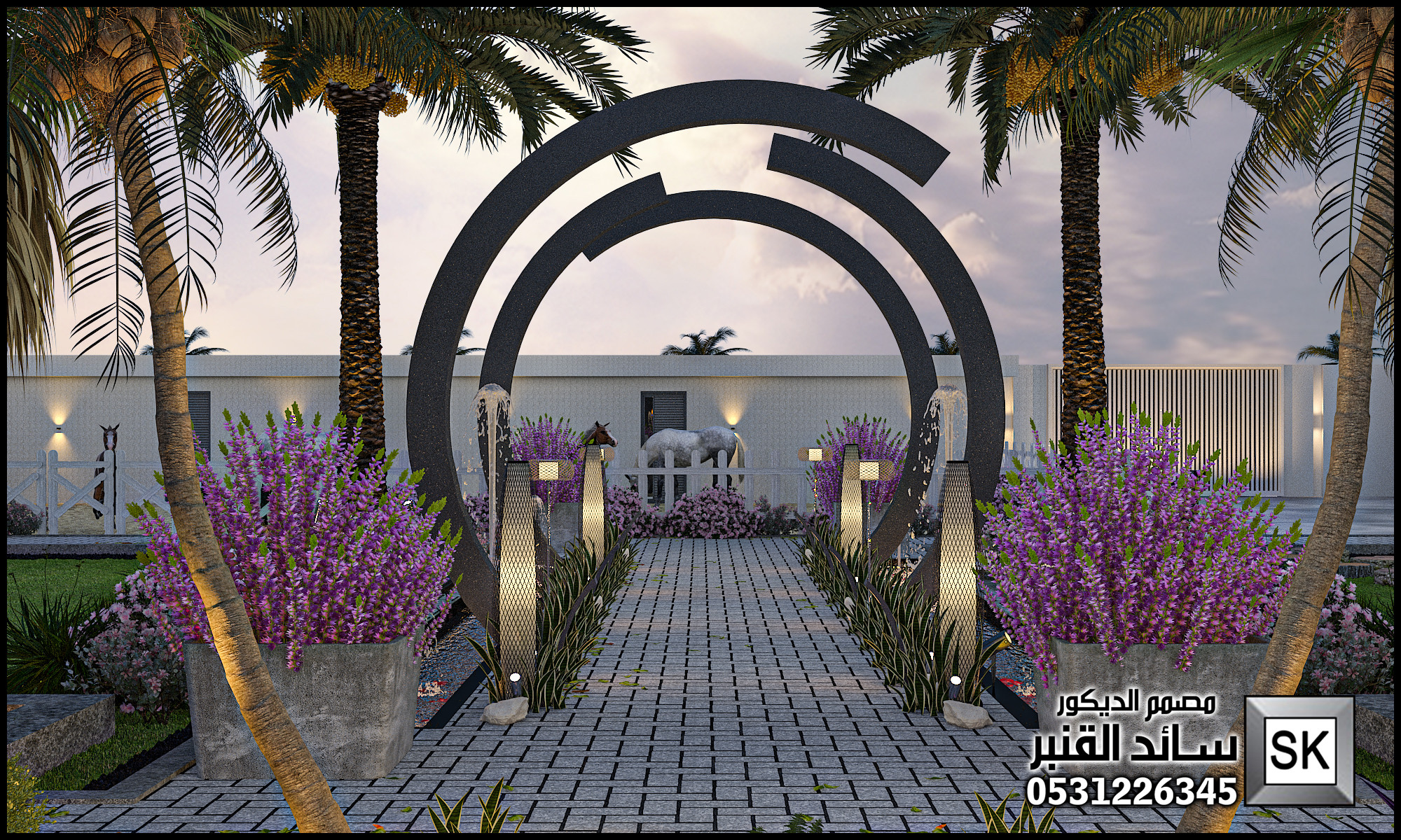تصميم شاليهات فخمة في الرياض