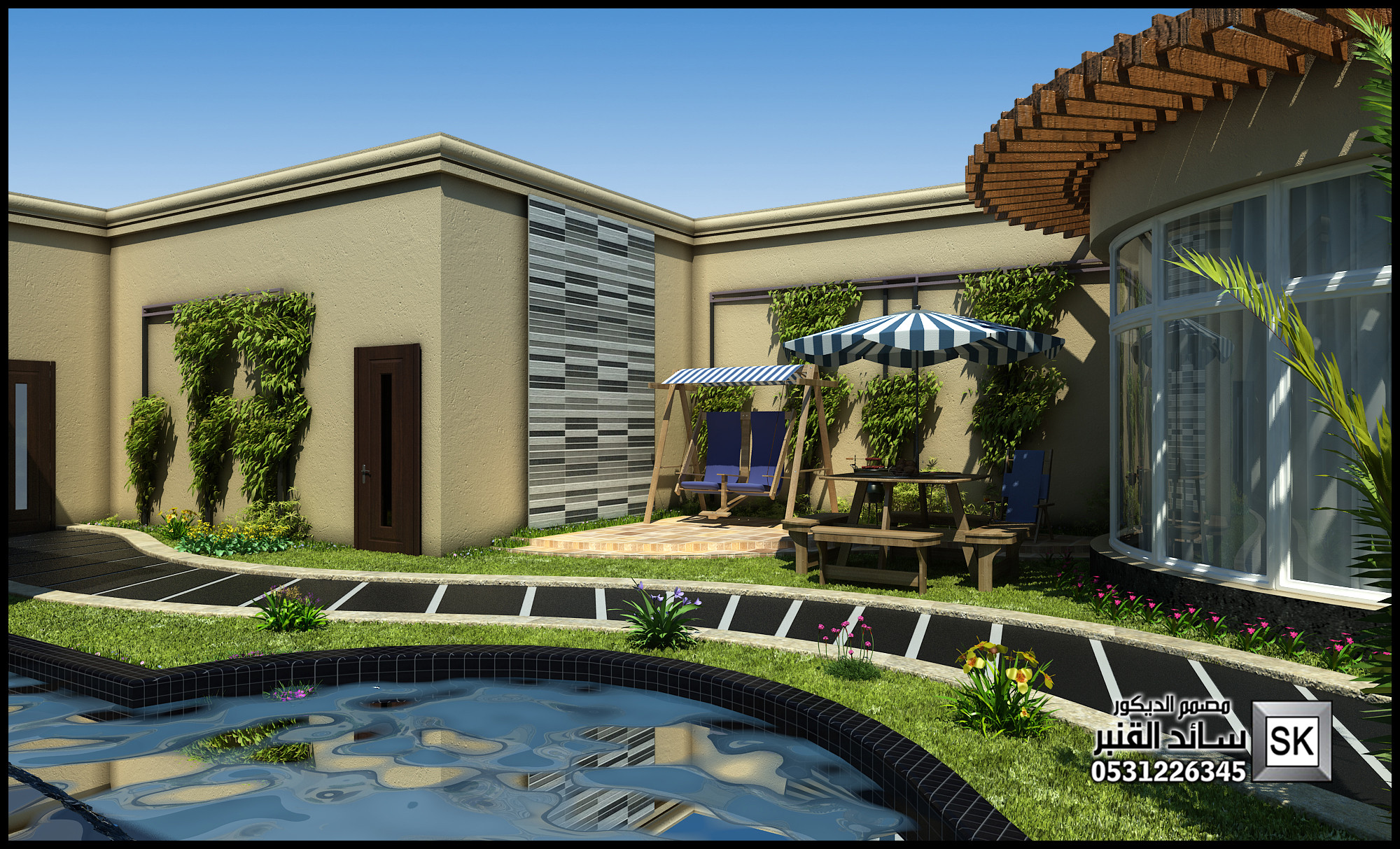 مصمم الشيهات سائد القنبر